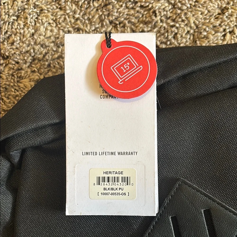Herschel Supply Company Black Backpack